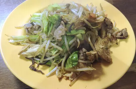 麩ちゃんぷるの出来上がり