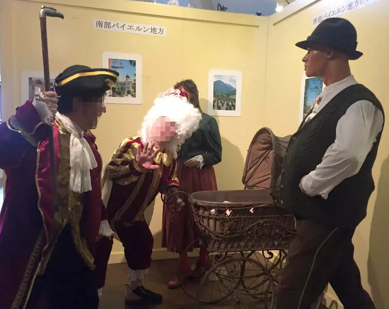 子供を誘拐しようとする怪しい宮廷人をやっつける海賊