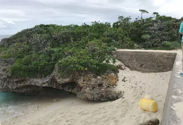 池間ブロックの端っこ