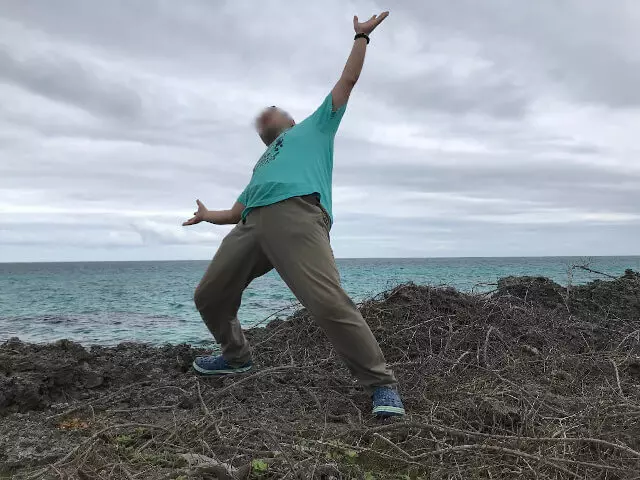 火サスごっこをする友人